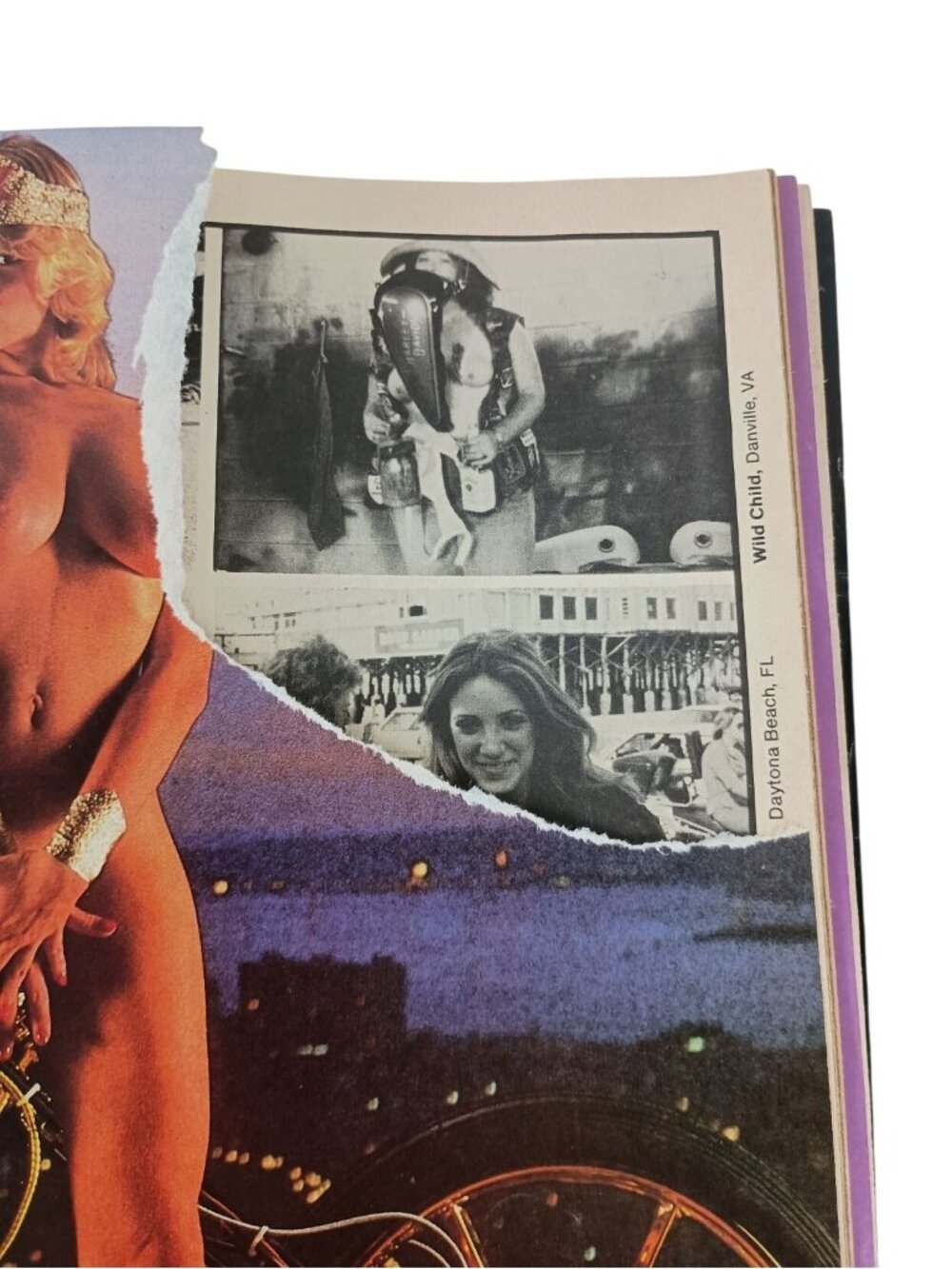 Vintage 1980's Biker Lifestyle Magazine Lot Of 4 - Picture 4 of 5